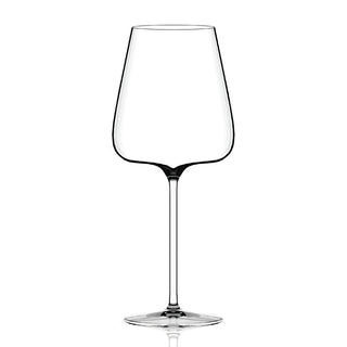 Italesse Etoilé Noir set 6 red wine stemmed glasses cc. 790 in clear glass - Buy now on ShopDecor - Discover the best products by ITALESSE design
