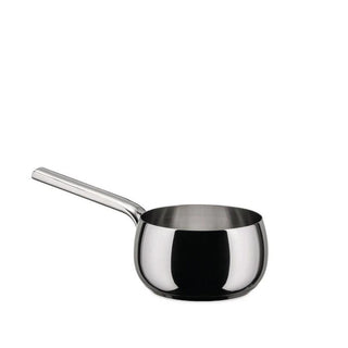 Alessi SG105/16 Mami steel saucepan with long handle diam.16 cm. - Buy now on ShopDecor - Discover the best products by ALESSI design