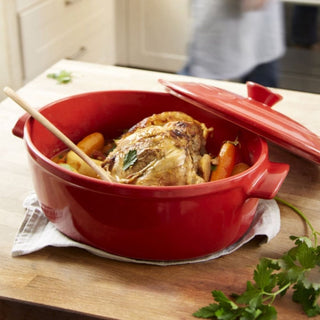 Emile Henry oval casserole 6 L. - Buy now on ShopDecor - Discover the best products by EMILE HENRY design