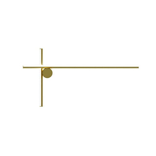 Flos Coordinates Wall 2 wall lamp anodized champagne - Buy now on ShopDecor - Discover the best products by FLOS design