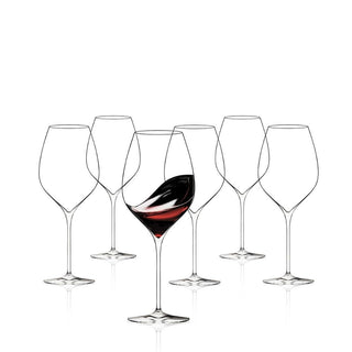 Italesse Masterclass 70 set 6 stemmed glasses white wine cc. 720 in clear glass - Buy now on ShopDecor - Discover the best products by ITALESSE design