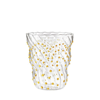 Italesse Pua Tumbler set 6 cc. 370 in clear glass - amber - Buy now on ShopDecor - Discover the best products by ITALESSE design