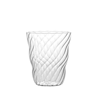 Italesse Twist Tumbler set 6 cc. 370 in clear glass - Buy now on ShopDecor - Discover the best products by ITALESSE design