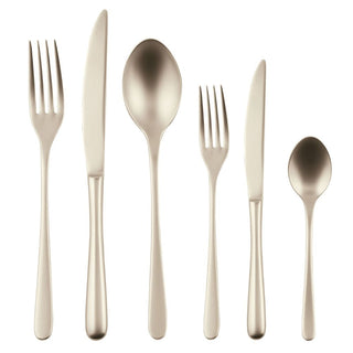 Sambonet Taste 36-piece cutlery set Sambonet Antique PVD Champagne - Buy now on ShopDecor - Discover the best products by SAMBONET design