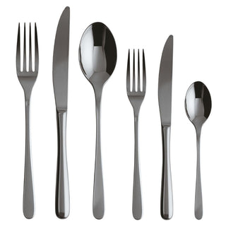 Sambonet Taste 36-piece cutlery set Sambonet Mirror Pvd Black - Buy now on ShopDecor - Discover the best products by SAMBONET design