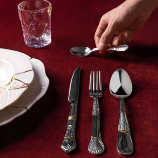 Seletti Kintsugi Cutlery 4-piece cutlery set - Buy now on ShopDecor - Discover the best products by SELETTI design