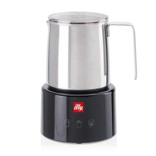 Illy Milk Frother - electric milk frother black/steel - Buy now on ShopDecor - Discover the best products by ILLY design