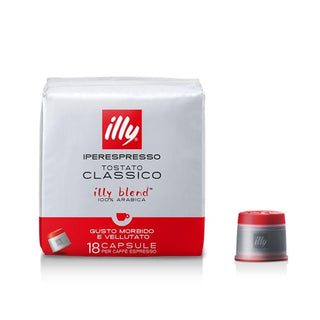 Illy set 6 packs iperespresso capsules coffee classic roast 18 pz. - Buy now on ShopDecor - Discover the best products by ILLY design