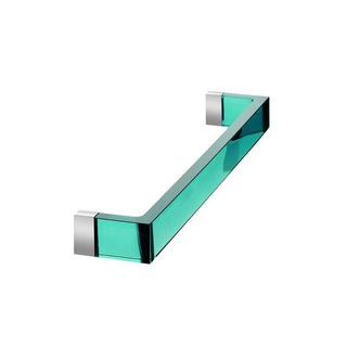 Kartell Rail by Laufen towel rack 45 cm. Kartell Aquamarine green VE - Buy now on ShopDecor - Discover the best products by KARTELL design