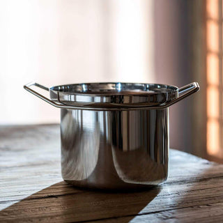 KnIndustrie Back Up Pot diam. 26 cm. - steel - Buy now on ShopDecor - Discover the best products by KNINDUSTRIE design