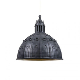 Seletti Cupolone Quarantacinque Gray suspension lamp - Buy now on ShopDecor - Discover the best products by SELETTI design