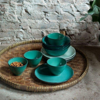 Serax Aqua dessert plate green diam. 21.5 cm. - Buy now on ShopDecor - Discover the best products by SERAX design