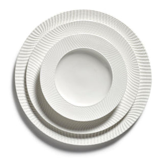 Serax Nido deep plate S white diam. 18 cm. - Buy now on ShopDecor - Discover the best products by SERAX design