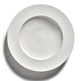 Serax Nido deep plate L white diam. 28 cm. - Buy now on ShopDecor - Discover the best products by SERAX design