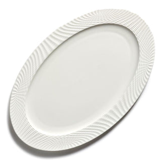 Serax Nido oval plate white 34x22 cm. - Buy now on ShopDecor - Discover the best products by SERAX design