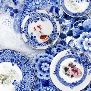 Vista Alegre Blue Ming dessert plate diam. 23 cm. - Buy now on ShopDecor - Discover the best products by VISTA ALEGRE design