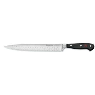 Wusthof Classic carving knife with hollow edge 23 cm. black - Buy now on ShopDecor - Discover the best products by WÜSTHOF design