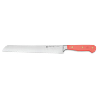 Wusthof Classic Color double serrated bread knife 23 cm. Wusthof Coral Peach - Buy now on ShopDecor - Discover the best products by WÜSTHOF design